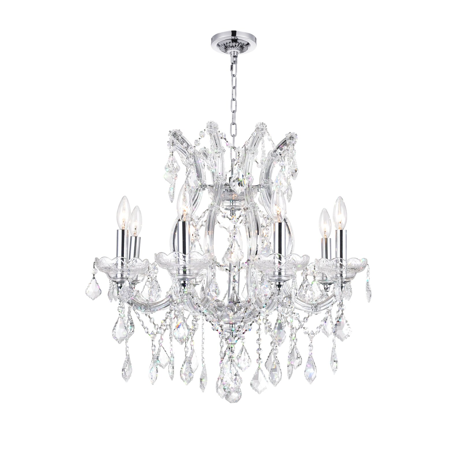 Astoria Grand Orr 9 - Light Crystal Dimmable Classic / Traditional Chandelier
